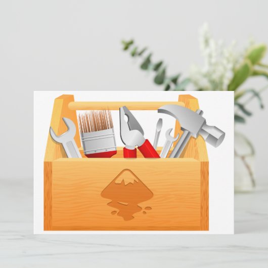 Invitations de boîte à outils (Debout devant)