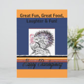 Invitations de bon thanksgiving (Debout devant)