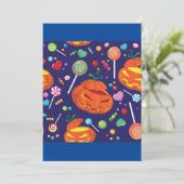 Invitations de bonbons d'Halloween (Debout devant)