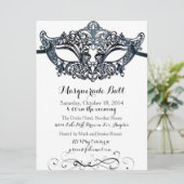 Invitations de boule de mascarade (Debout devant)