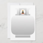 Invitations de bouteilles à gaz (Devant)