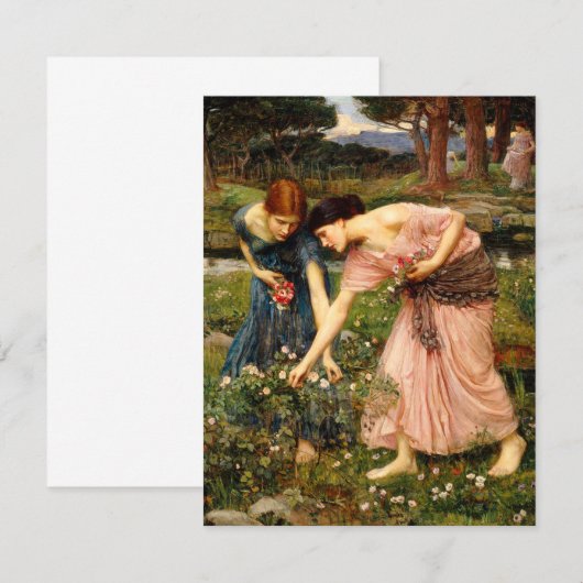 Invitations de boutons de rose du YE de (Devant / Derrière)