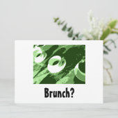 Invitations de Brunch (Debout devant)