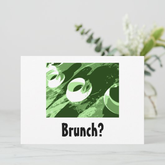 Invitations de Brunch (Debout devant)