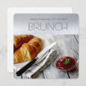 Invitations de brunch (Devant / Derrière)
