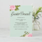 Invitations de Brunch de Pâques (Debout devant)