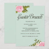 Invitations de Brunch de Pâques (Devant / Derrière)