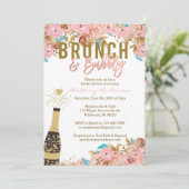 Invitations de brunch et de douches nuptiales (Debout devant)