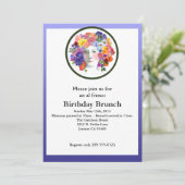 Invitations de brunch/Fête du printemps (Debout devant)