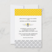 Invitations de Bumblebee Garden Party (Devant)