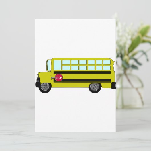 Invitations de bus verts (Debout devant)