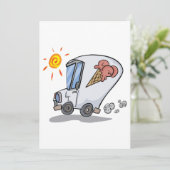 Invitations de camion de glace (Debout devant)