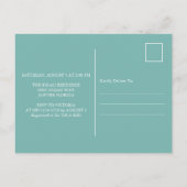 Invitations de canards Sip et voir Baby shower Boy (Dos)