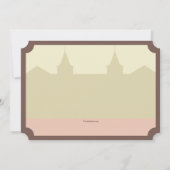 Invitations de Casquettes et de chevaux (Dos)