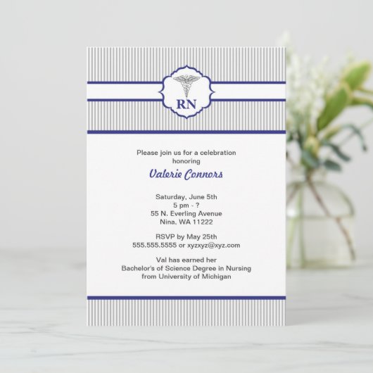 Invitations de célébration d'obtention du diplôme (Debout devant)