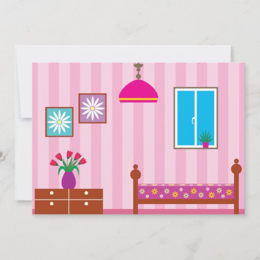 Invitations De Chambres Roses (Devant)