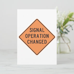 Invitations de changement d'opération de signal