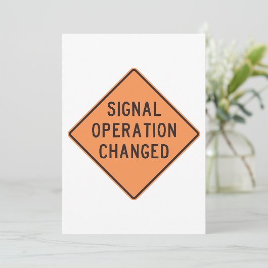 Invitations de changement d'opération de signal