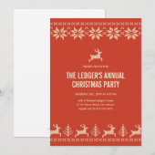 Invitations de chanteurs de Noël polyvalents (Devant / Derrière)