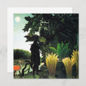 Invitations de charmeur de serpent de Henri (Devant / Derrière)