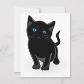 Invitations de chats noirs (Devant)