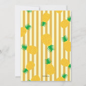 Invitations de chauffage de partie de Chambre d'or (Dos)