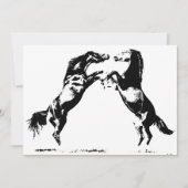 Invitations de chevaux - Chevaux Invitations (Devant)