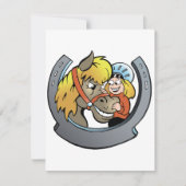 Invitations De Chevaux Et De cavaliers (Devant)