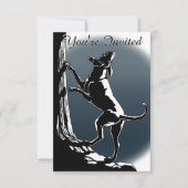 Invitations de chien de chien de chien de chien de (Devant)