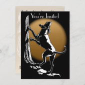 Invitations de chien de chien de chien de chien de (Devant / Derrière)