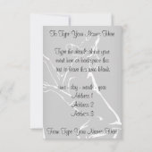 Invitations de chien de chien de chien de chien de (Dos)