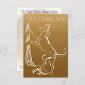 Invitations de chien de chien de chien de chien de (Devant / Derrière)