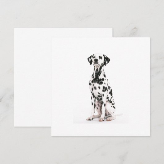 Invitations de chien de feu (Devant / Derrière)