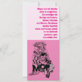 Invitations de chiens carlins (Devant)