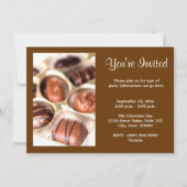 Invitations de chocolats (Devant)