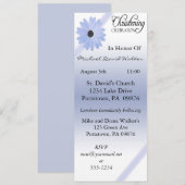 Invitations de Christening pour les garçons (Devant / Derrière)