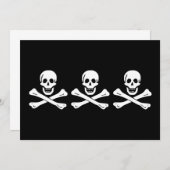 Invitations de Christopher Condent (Devant / Derrière)