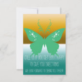 Invitations de ciel de désert (Dos)