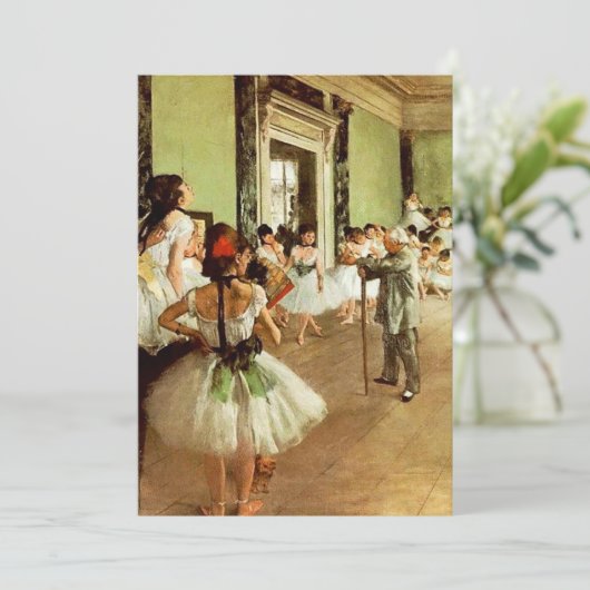 Invitations de classe de danse (Debout devant)