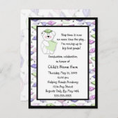 Invitations de classe de diplôme (Devant / Derrière)