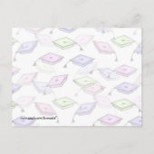 Invitations de classe de diplôme (Dos)