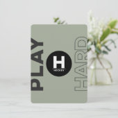 Invitations de classique de bat mitzvah de barre (Debout devant)