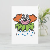 Invitations de clowns (Debout devant)