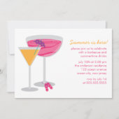 Invitations de Cocktail d'été (Devant)