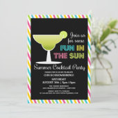 Invitations de Cocktail d'été (Debout devant)