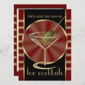 Invitations de Cocktail Party XL (Devant / Derrière)