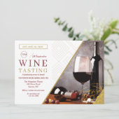 Invitations de collecte de fonds pour la dégustati (Debout devant)