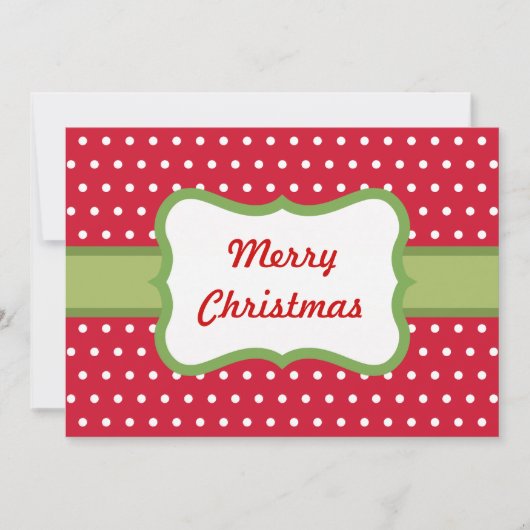 Invitations de cookies de Noël (Devant)