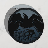 Invitations de cordes Carte d'art autochtone perso (Devant / Derrière)