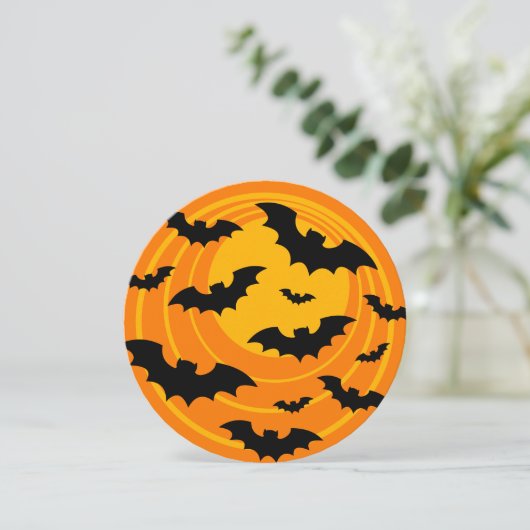 Invitations de costumes d'Halloween sur mesure (Debout devant)